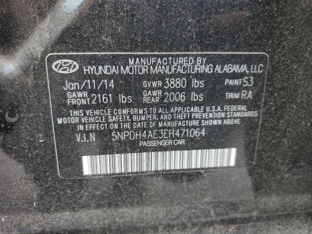 Photo 12 VIN: 5NPDH4AE3EH471064 - HYUNDAI ELANTRA 