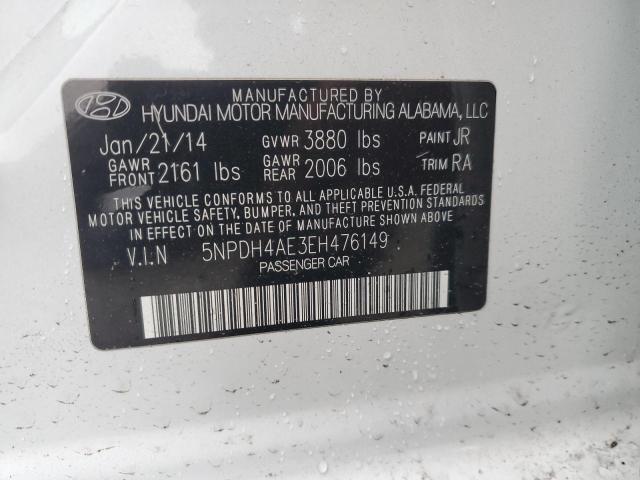 Photo 11 VIN: 5NPDH4AE3EH476149 - HYUNDAI ELANTRA SE 