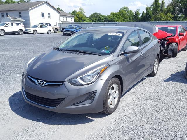 Photo 1 VIN: 5NPDH4AE3EH525933 - HYUNDAI ELANTRA SE 