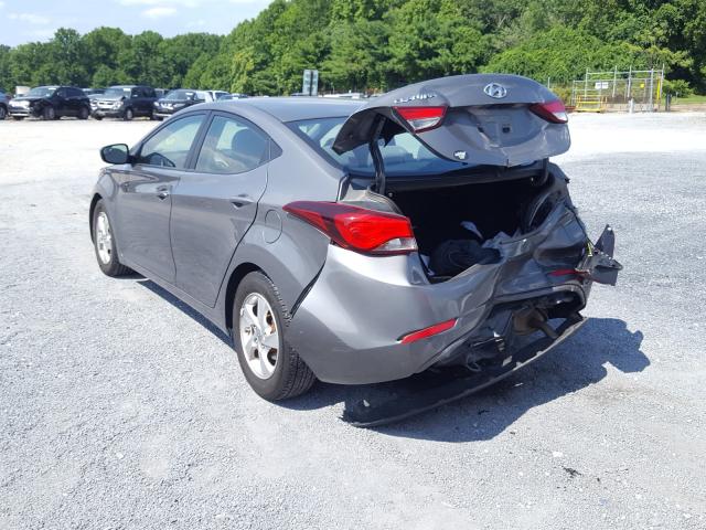 Photo 2 VIN: 5NPDH4AE3EH525933 - HYUNDAI ELANTRA SE 