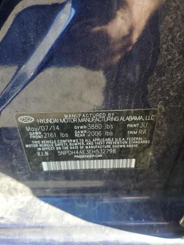 Photo 9 VIN: 5NPDH4AE3EH532798 - HYUNDAI ELANTRA SE 