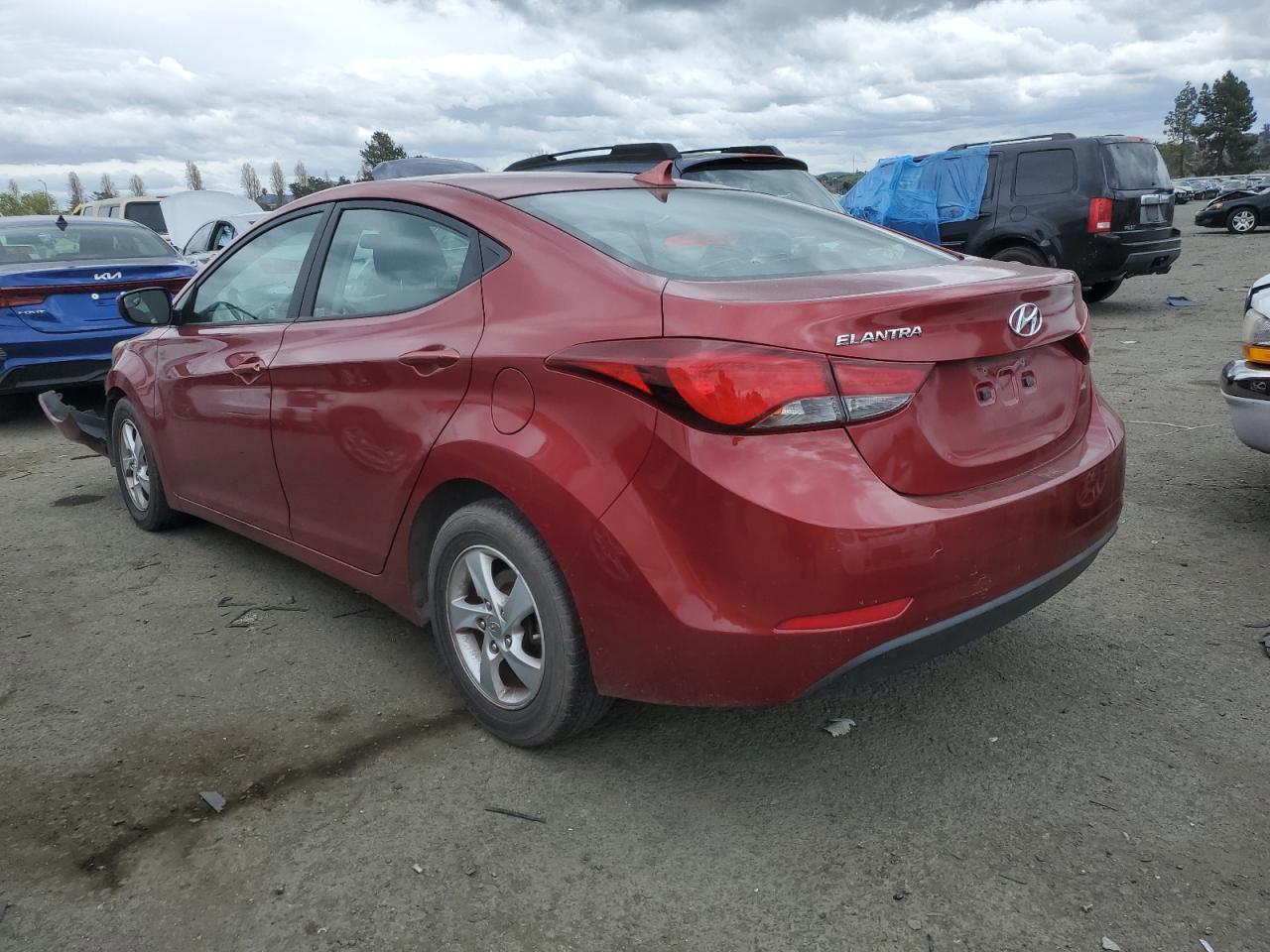 Photo 1 VIN: 5NPDH4AE3EH544093 - HYUNDAI ELANTRA 