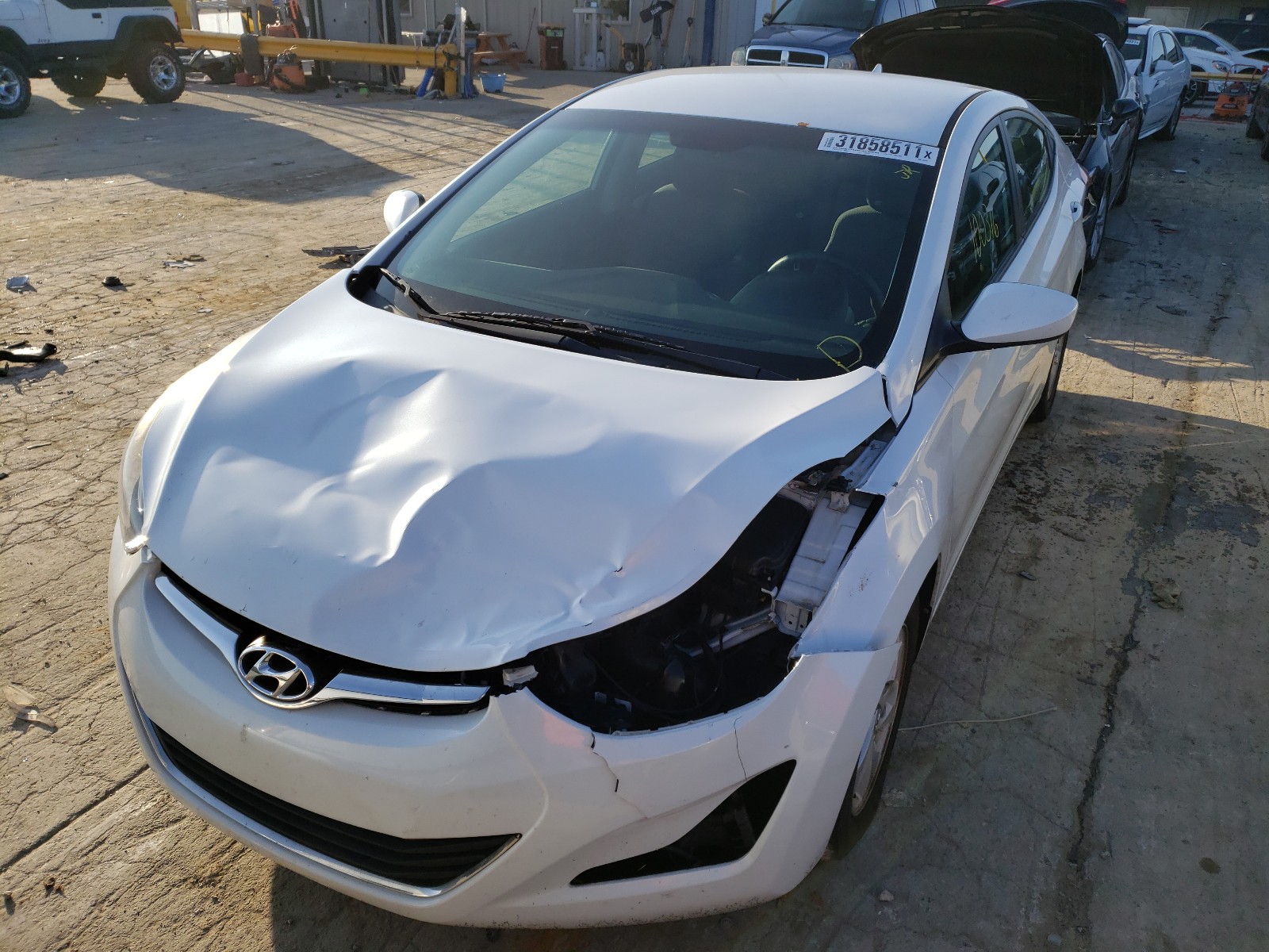 Photo 1 VIN: 5NPDH4AE3FH580500 - HYUNDAI ELANTRA SE 