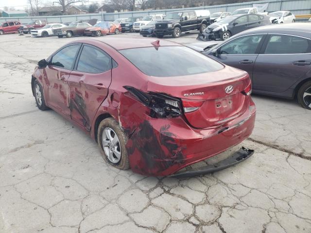 Photo 2 VIN: 5NPDH4AE3FH609509 - HYUNDAI ELANTRA SE 