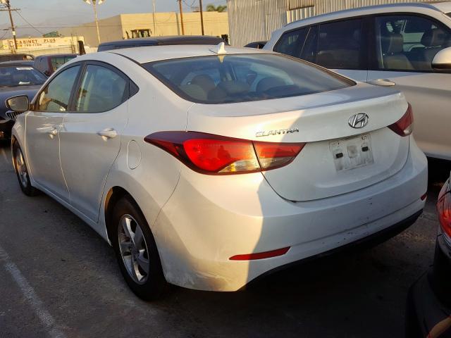 Photo 2 VIN: 5NPDH4AE3FH622468 - HYUNDAI ELANTRA SE 