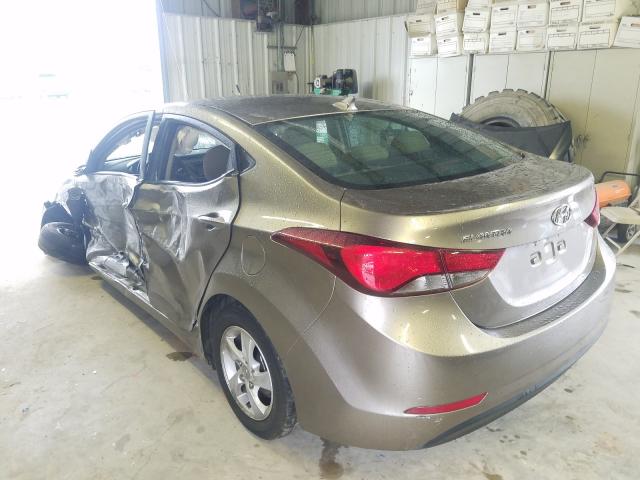 Photo 2 VIN: 5NPDH4AE3FH650643 - HYUNDAI ELANTRA SE 