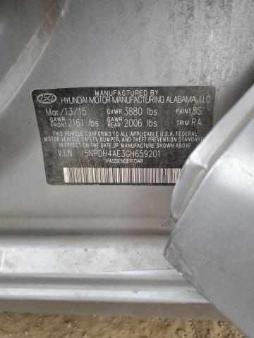 Photo 11 VIN: 5NPDH4AE3GH659201 - HYUNDAI ELANTRA 