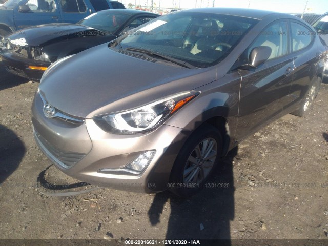 Photo 1 VIN: 5NPDH4AE3GH662650 - HYUNDAI ELANTRA 