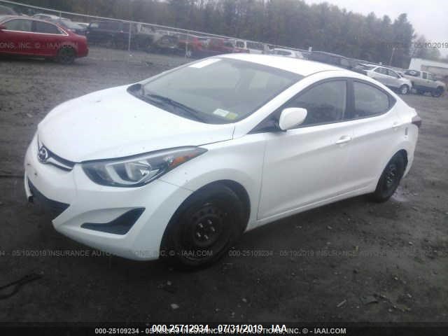 Photo 1 VIN: 5NPDH4AE3GH665533 - HYUNDAI ELANTRA 