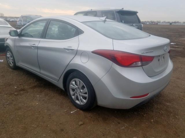 Photo 2 VIN: 5NPDH4AE3GH673468 - HYUNDAI ELANTRA SE 