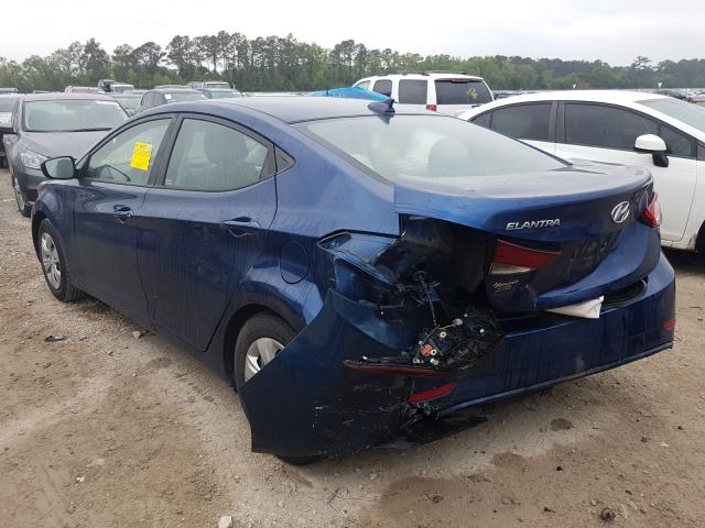 Photo 2 VIN: 5NPDH4AE3GH677004 - HYUNDAI ELANTRA SE 