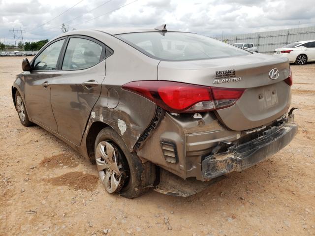 Photo 2 VIN: 5NPDH4AE3GH682767 - HYUNDAI ELANTRA SE 