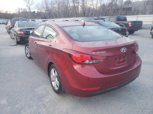 Photo 2 VIN: 5NPDH4AE3GH688052 - HYUNDAI ELANTRA SE 