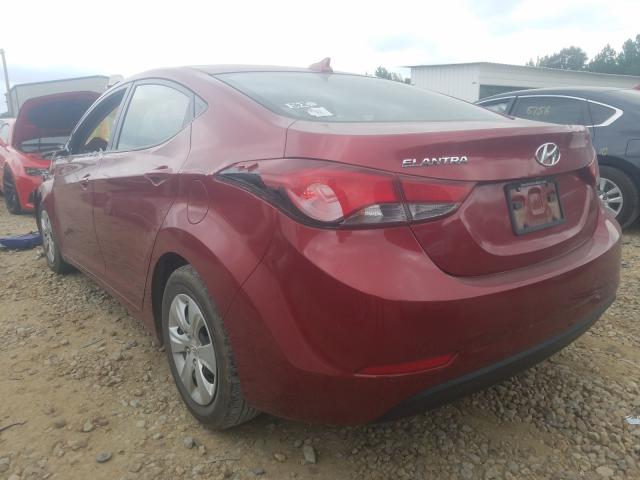 Photo 2 VIN: 5NPDH4AE3GH697222 - HYUNDAI ELANTRA SE 