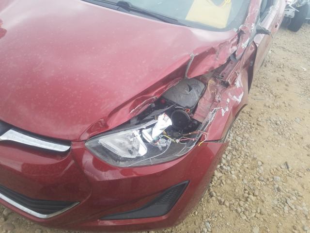 Photo 8 VIN: 5NPDH4AE3GH697222 - HYUNDAI ELANTRA SE 