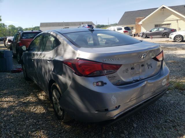 Photo 2 VIN: 5NPDH4AE3GH704668 - HYUNDAI ELANTRA SE 