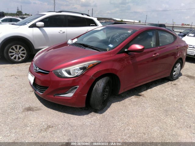 Photo 1 VIN: 5NPDH4AE3GH704914 - HYUNDAI ELANTRA 