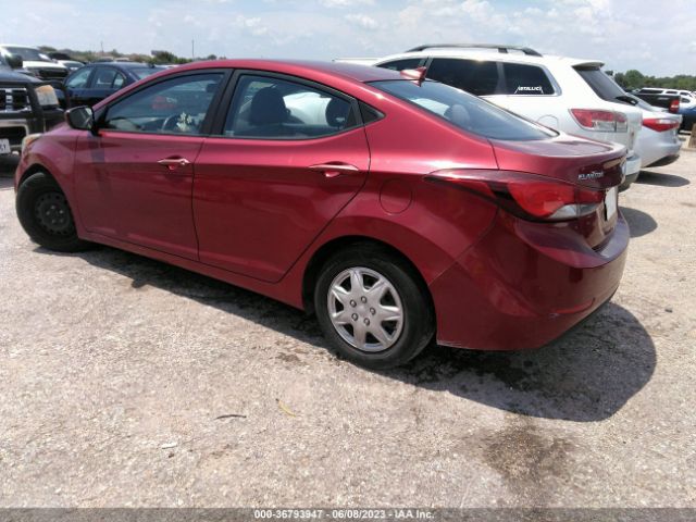 Photo 2 VIN: 5NPDH4AE3GH704914 - HYUNDAI ELANTRA 