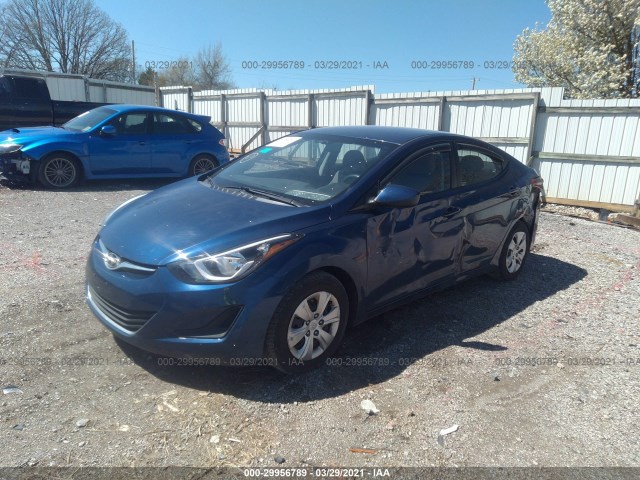 Photo 1 VIN: 5NPDH4AE3GH706985 - HYUNDAI ELANTRA 