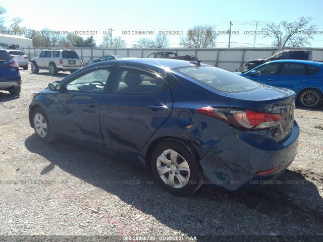 Photo 2 VIN: 5NPDH4AE3GH706985 - HYUNDAI ELANTRA 