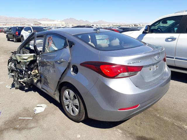 Photo 2 VIN: 5NPDH4AE3GH710003 - HYUNDAI ELANTRA SE 