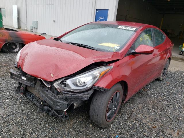 Photo 1 VIN: 5NPDH4AE3GH713418 - HYUNDAI ELANTRA SE 