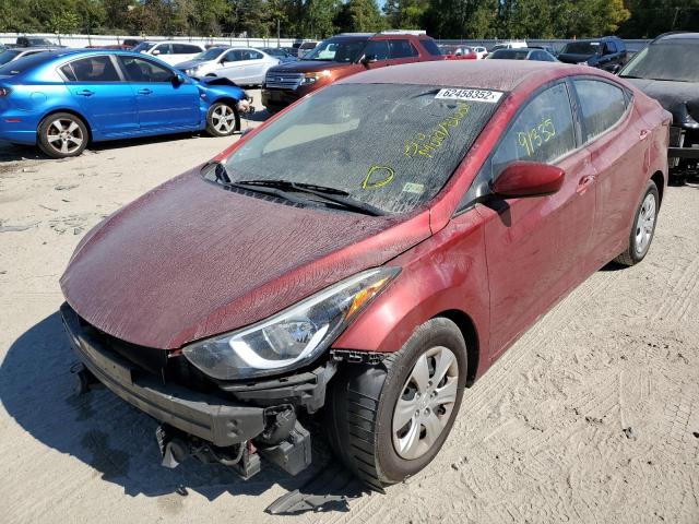 Photo 1 VIN: 5NPDH4AE3GH715072 - HYUNDAI ELANTRA SE 