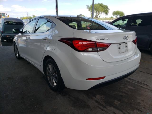 Photo 2 VIN: 5NPDH4AE3GH722572 - HYUNDAI ELANTRA SE 