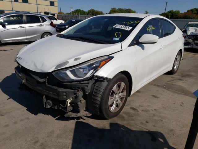 Photo 1 VIN: 5NPDH4AE3GH731448 - HYUNDAI ELANTRA SE 