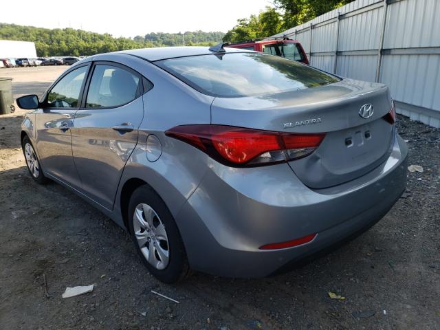 Photo 2 VIN: 5NPDH4AE3GH744622 - HYUNDAI ELANTRA SE 