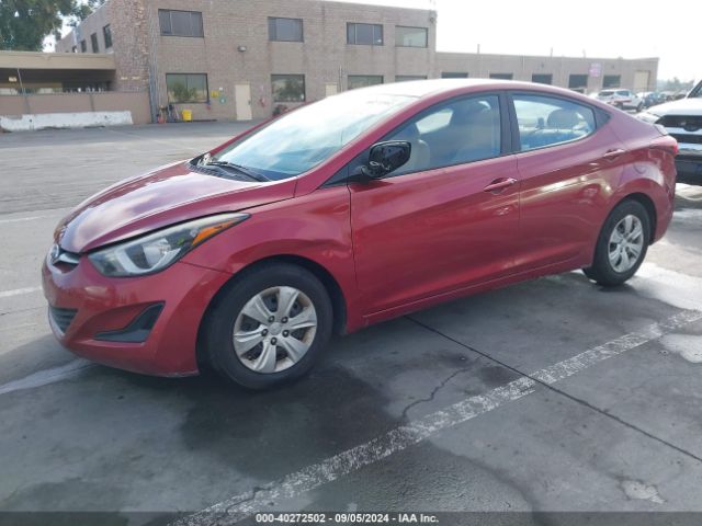 Photo 1 VIN: 5NPDH4AE3GH744930 - HYUNDAI ELANTRA 