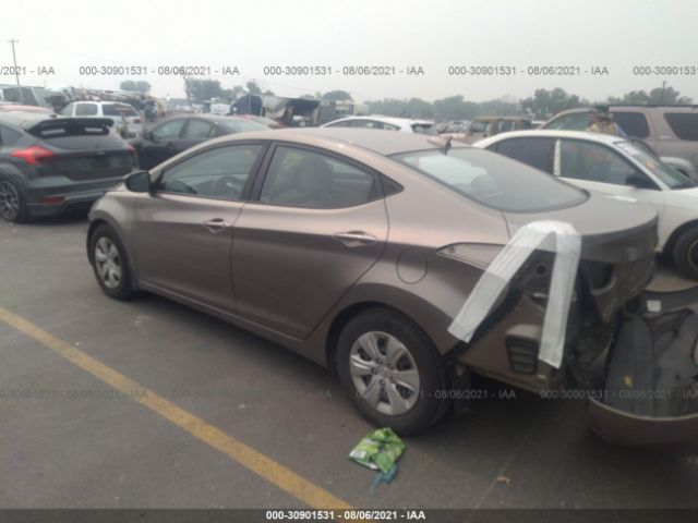 Photo 2 VIN: 5NPDH4AE3GH746421 - HYUNDAI ELANTRA 