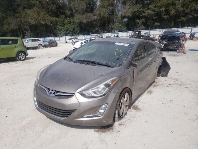 Photo 1 VIN: 5NPDH4AE3GH748122 - HYUNDAI ELANTRA SE 