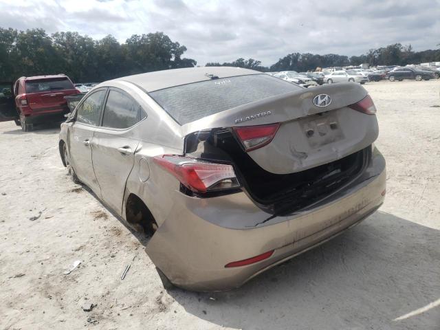 Photo 2 VIN: 5NPDH4AE3GH748122 - HYUNDAI ELANTRA SE 