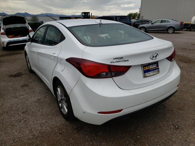 Photo 2 VIN: 5NPDH4AE3GH752199 - HYUNDAI ELANTRA SE 