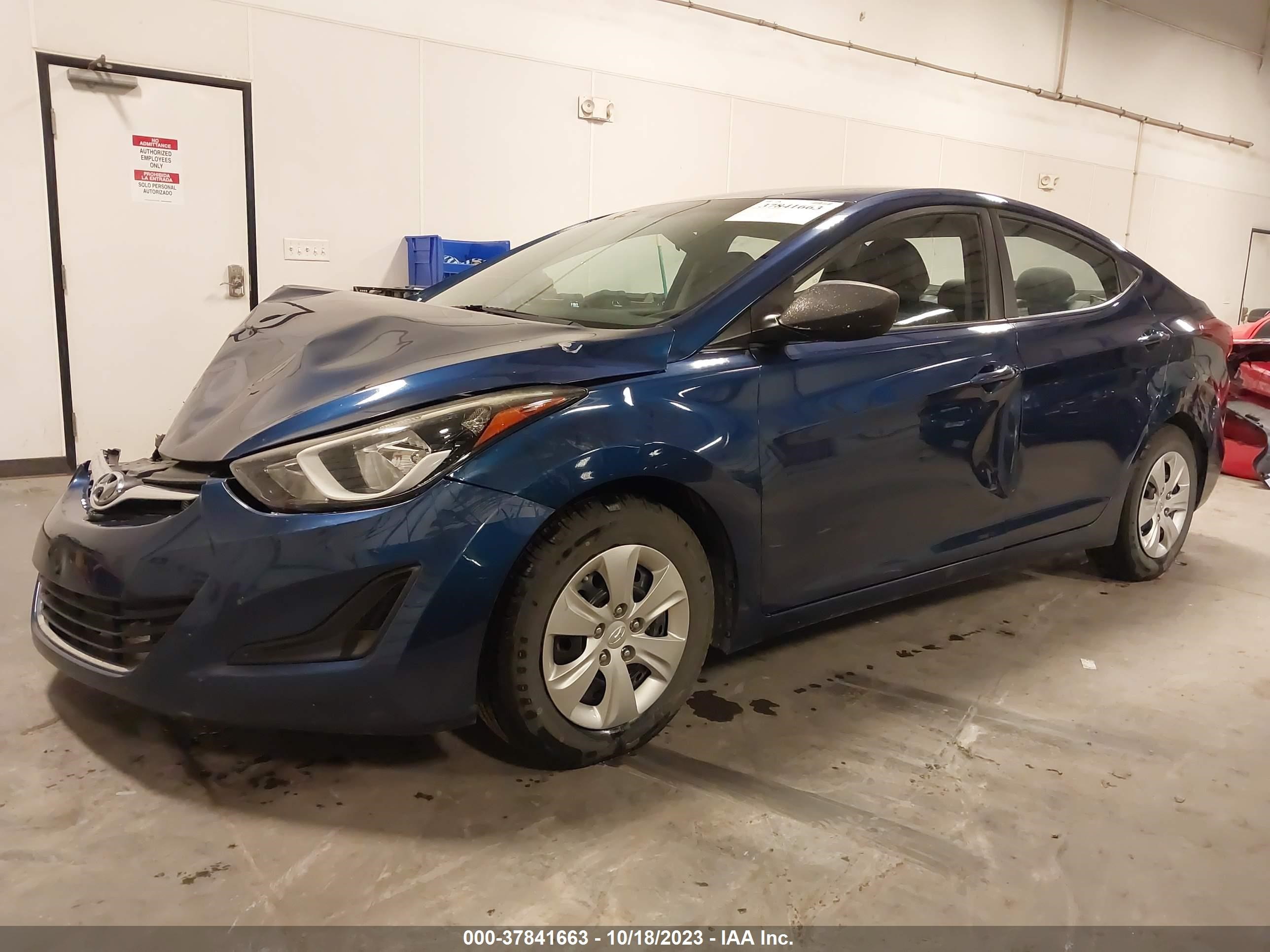 Photo 1 VIN: 5NPDH4AE3GH752817 - HYUNDAI ELANTRA 