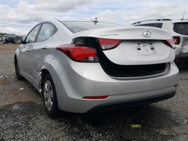 Photo 2 VIN: 5NPDH4AE3GH756589 - HYUNDAI ELANTRA SE 