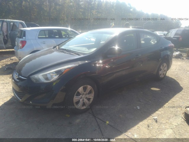 Photo 1 VIN: 5NPDH4AE3GH764580 - HYUNDAI ELANTRA 