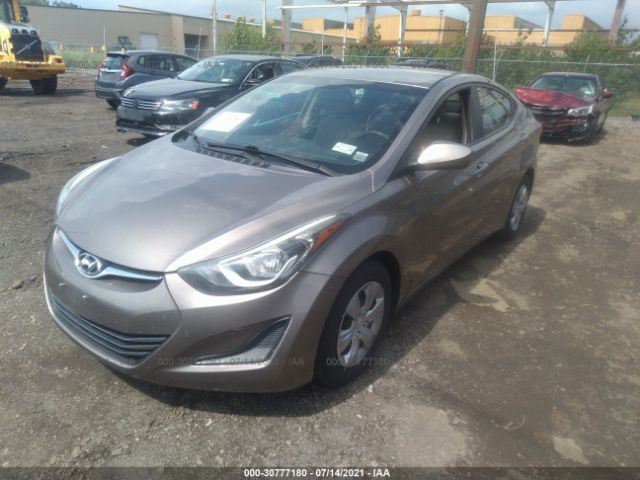 Photo 1 VIN: 5NPDH4AE3GH770220 - HYUNDAI ELANTRA 