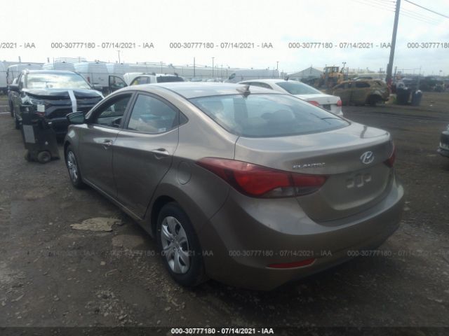 Photo 2 VIN: 5NPDH4AE3GH770220 - HYUNDAI ELANTRA 