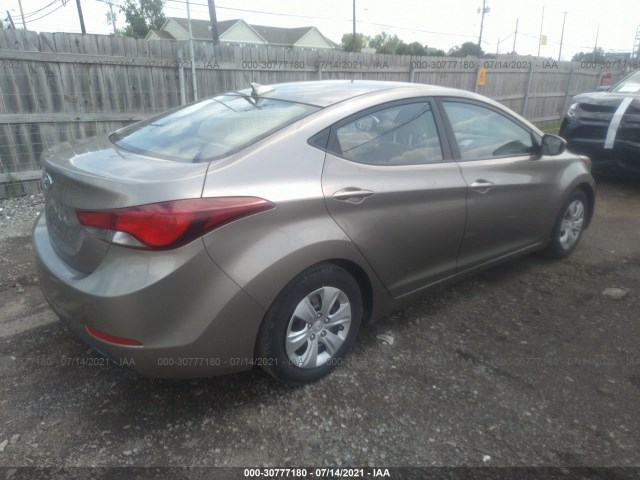 Photo 3 VIN: 5NPDH4AE3GH770220 - HYUNDAI ELANTRA 