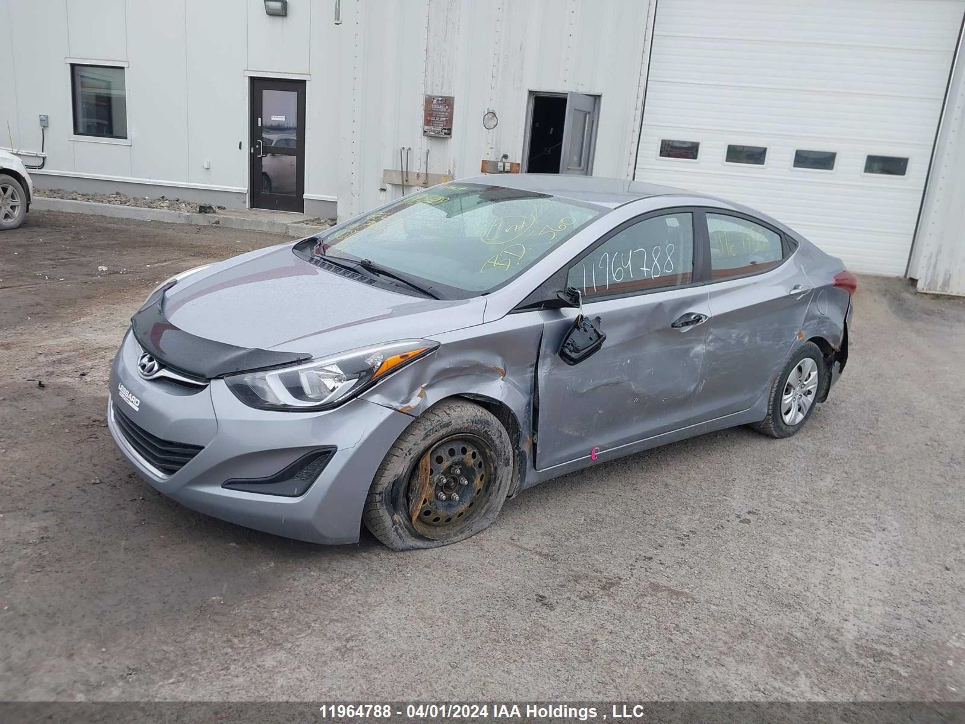 Photo 1 VIN: 5NPDH4AE3GH790614 - HYUNDAI ELANTRA 