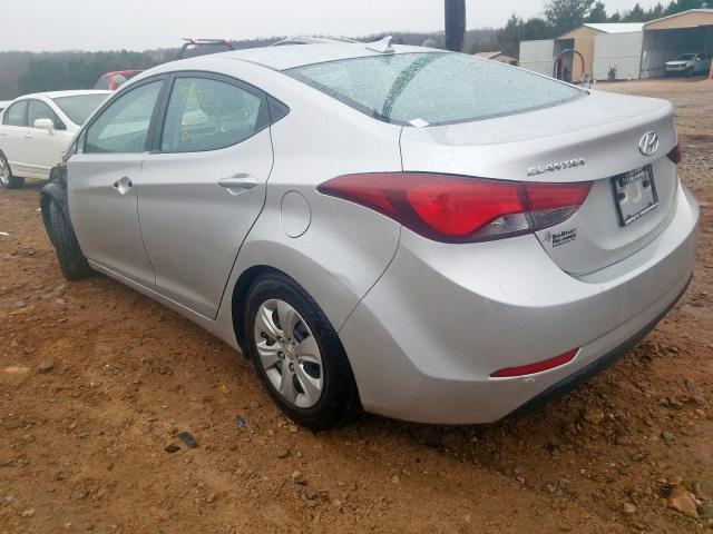 Photo 2 VIN: 5NPDH4AE3GH793576 - HYUNDAI ELANTRA SE 