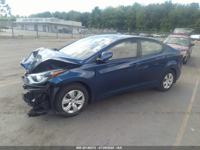 Photo 1 VIN: 5NPDH4AE3GH797272 - HYUNDAI ELANTRA 