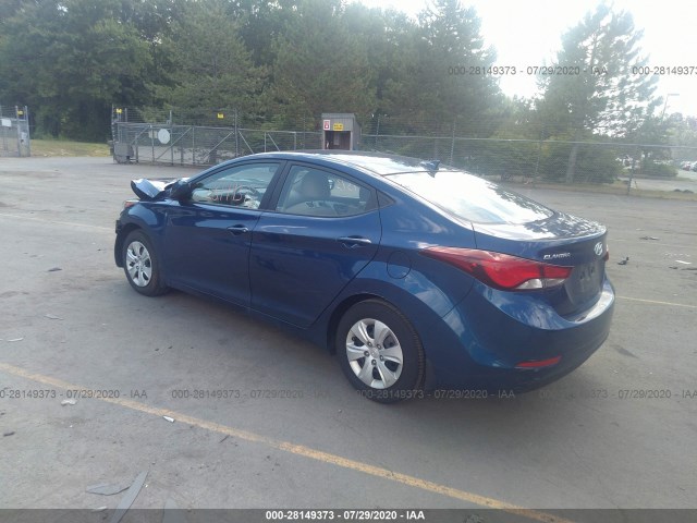 Photo 2 VIN: 5NPDH4AE3GH797272 - HYUNDAI ELANTRA 