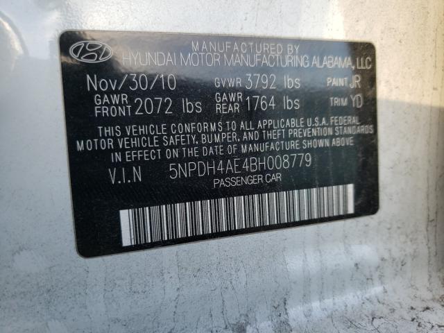 Photo 9 VIN: 5NPDH4AE4BH008779 - HYUNDAI ELANTRA GL 