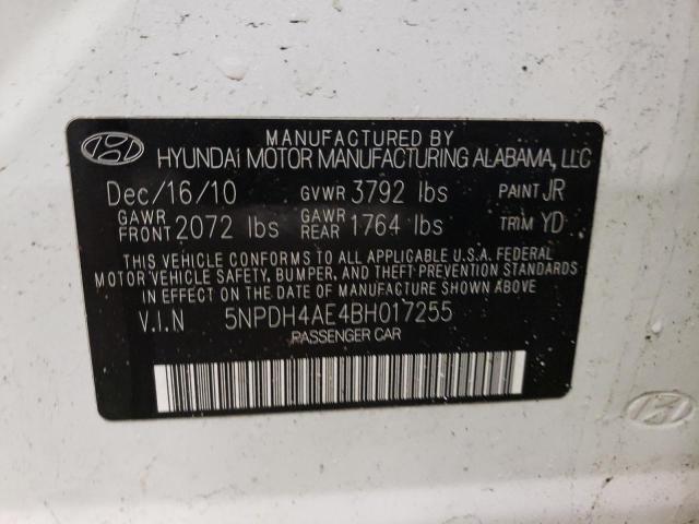 Photo 12 VIN: 5NPDH4AE4BH017255 - HYUNDAI ELANTRA GL 