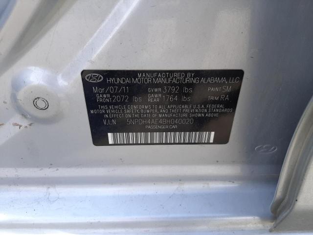 Photo 12 VIN: 5NPDH4AE4BH040020 - HYUNDAI ELANTRA GL 