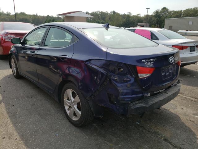 Photo 2 VIN: 5NPDH4AE4CH110424 - HYUNDAI ELANTRA GL 