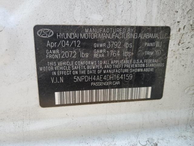 Photo 11 VIN: 5NPDH4AE4DH164159 - HYUNDAI ELANTRA 